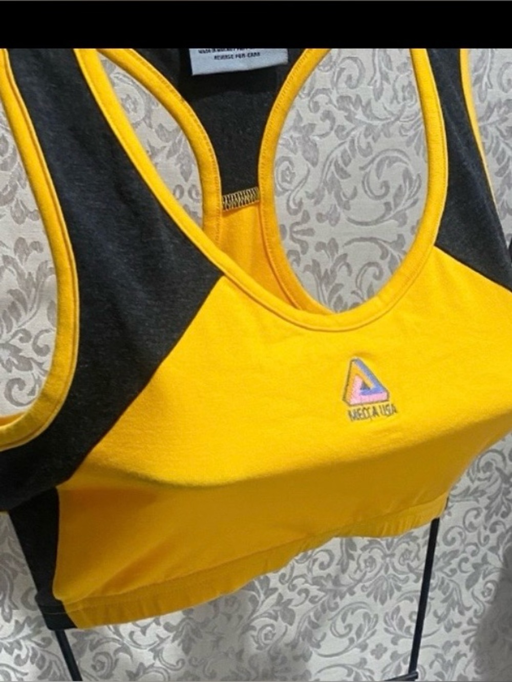 Ladies Mecca Vintage Sports Blouse Sz M